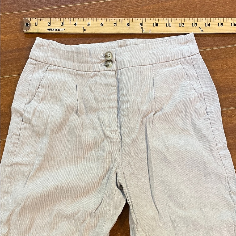 RW&CO. Linen blend Women's Gray Shorts
